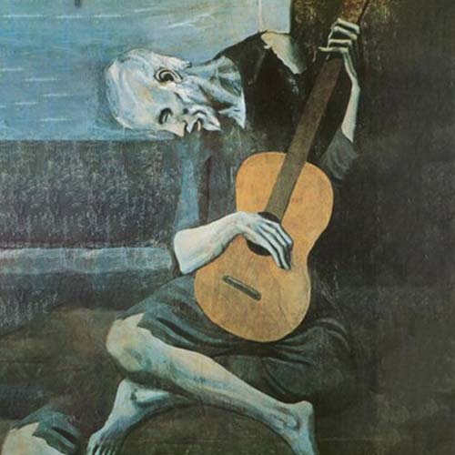 Pintores famosos del mundo: 5 artistas revolucionarios 14 El Guitarrista Picasso