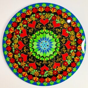 Mandala Circular 50 cm - Obra: Florecimiento del Corazón