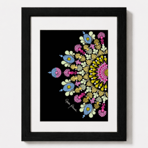 Mandala en Puntillismo [11] Formato A4