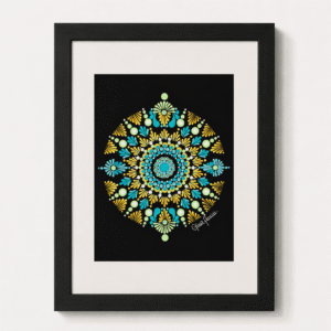 Mandala en Puntillismo [13] Formato A4