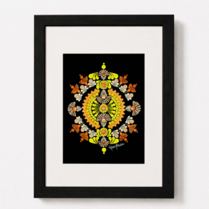 Mandala en Puntillismo [05] Formato A4