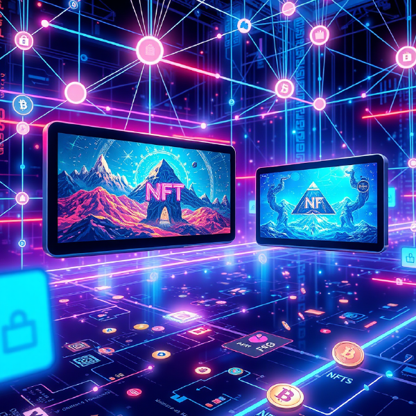 Un NFT, o Token No Fungible, es un activo digital que representa la propiedad o la autenticidad de un elemento digital único. A diferencia de las monedas tradicionales o criptomonedas como Bitcoin, que son fungibles (cada unidad es igual a otra), los NFT son no fungibles, lo que significa que cada uno es diferente y no intercambiable por otro en igualdad de condiciones.