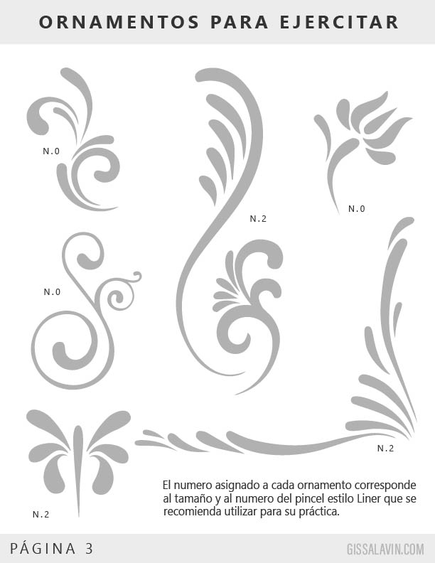 Libro PDF Patrones con pinceles liner 3