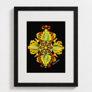 Mandala con Liner [03] Formato A4