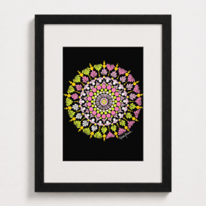Mandala en Puntillismo [15] Formato A4
