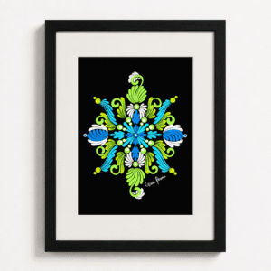 Mandala con Liner [07] Formato A4