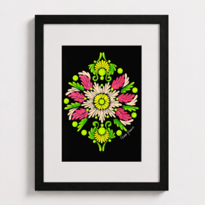 Mandala con Liner [06] Formato A4