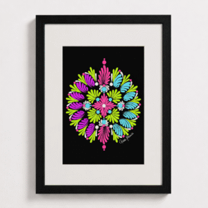 Mandala con Liner [05] Formato A4