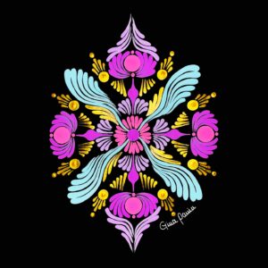 Mandala con Liner [11] Formato A4